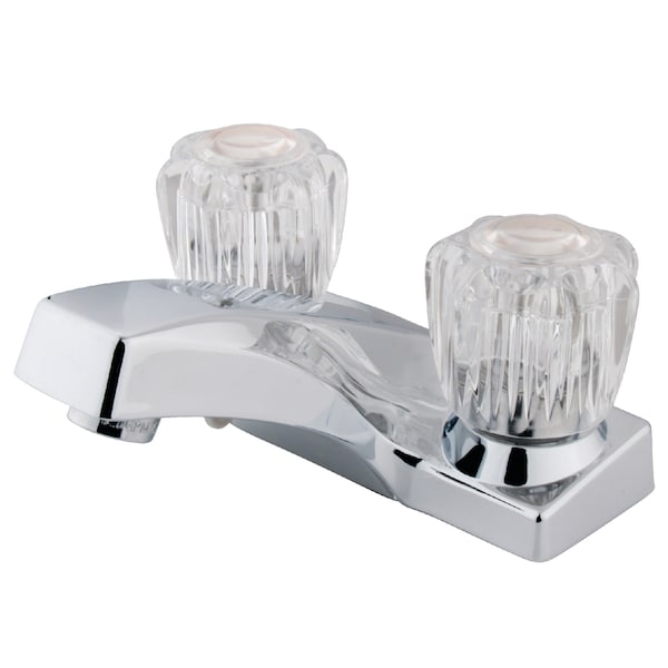 4" Centerset Bathroom Faucet, Chrome